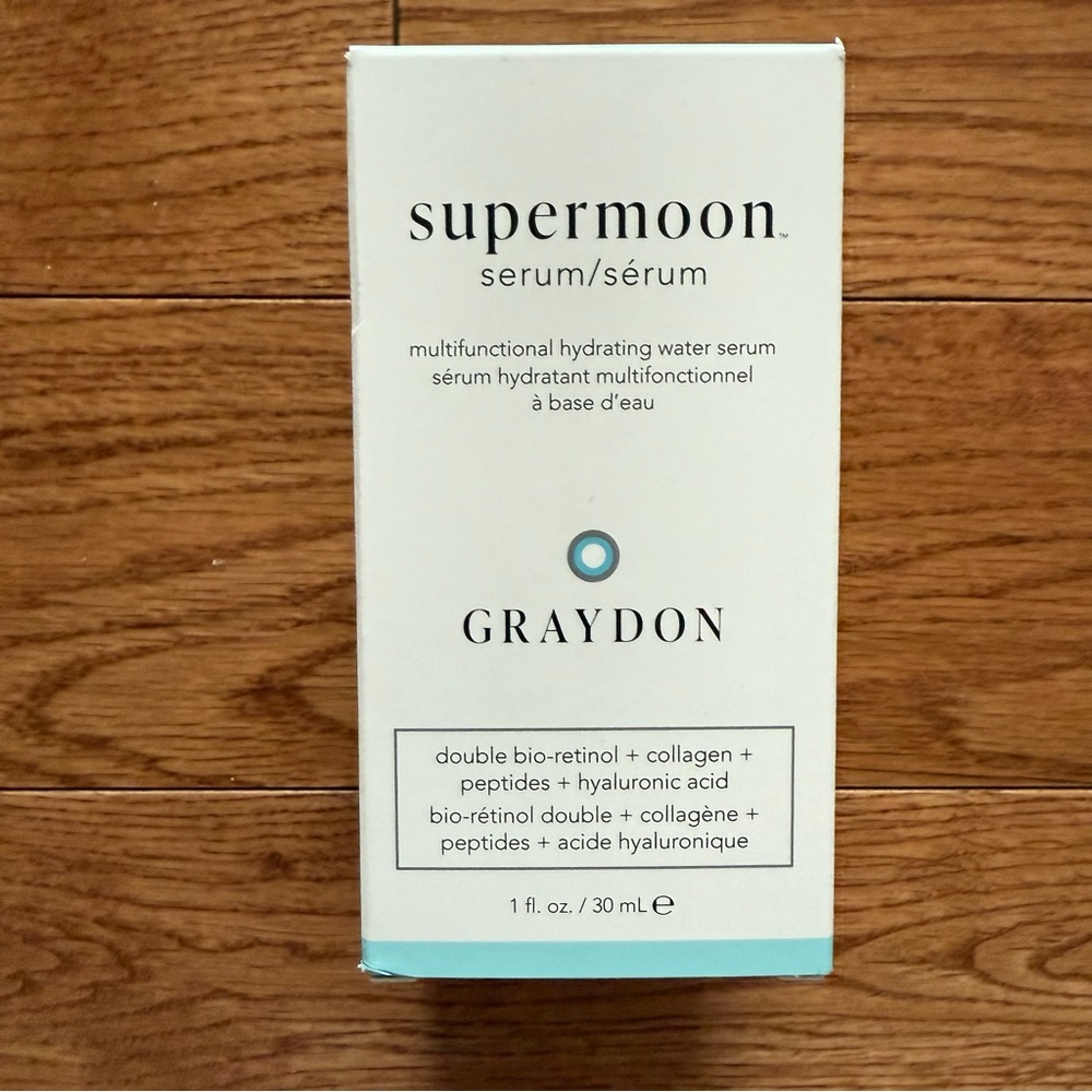 Graydon supermoon serum, new in box